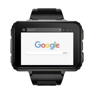 LOKMAT APPLLP 5 MAX 4G Large Screen Android System 10.7 Smart Watch 2.4-inch HD Screen Dual System Octa-core GPS WiFi Call bluetooth Dual Camera 1500mAh Massive Battery 4G 6G RAM 64G 128G ROM
