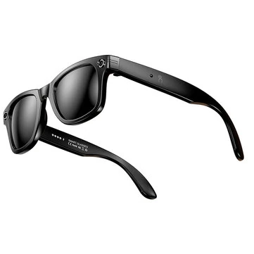 Bakeey W600 AI Smart Glasses First-Person View Camera bluetooth 5.4 Voice Assistant 12H Battery IP65 Waterproof 35g Lightweight Hands-Free for Vlogging Shooting