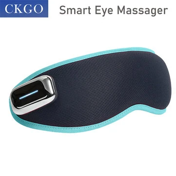 Smart Meditation CKGO-Y09 Massage Eye Mask Custom Gear Adjustable Point Massage Hot Compress Function Eco-friendly Portable USB Magnetic Charging for Home Work Traveling
