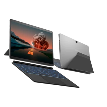 Ninkear T40 Intel N100 Quad Core 16GB RAM 512GB SSD 14 Inch Windows 11 2 In 1 Tablet With RGB Backlit Keyboard