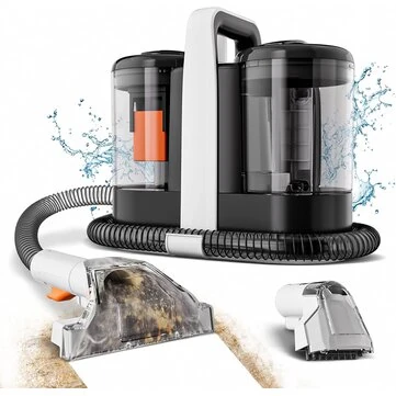 [EU Direct]NovuLife W07 600w 15kpa Portable Carpet Cleaner Vacuums Household C5 Fabric Washing Spot Cleaner Stain Remover with Dual Water Tank For Carpet Sofa Car Seat Pet
