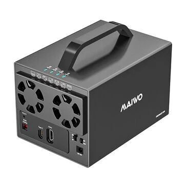 MAIWO K35274D 4 Bay RAID External Hard Drive Enclosure with HD Port 3.5'' Type-C to SATA HDD SSD Enclosure Support 7 RAID Mode