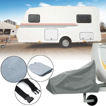 Universal Caravan Hitch Cover Grey RV Trailer Tow Ball Coupling Lock Cover