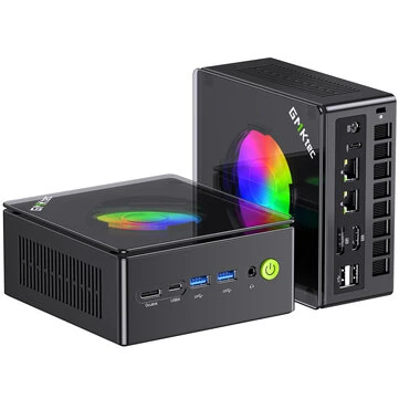 GMKtec K11 Mini PC AMD Ryzen 9 8945HS 16GB/32GB DDR5 512GB/1TB SSD Quad Screen Display Output WIFI 6 Windows 11 Pro Mini Gaming Computer Desktop PC
