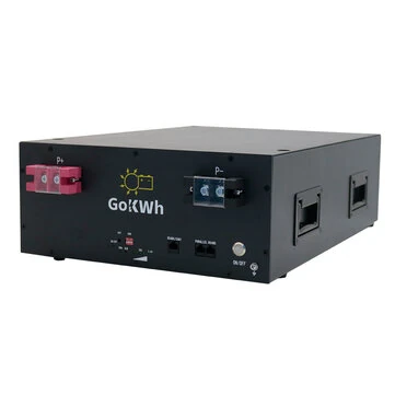 Gokwh 51.2V 100Ah 5120Wh LiFePO4 Energy Storage Battery with Bluetooth  Built-in BMS for Home Backup RV and Camping