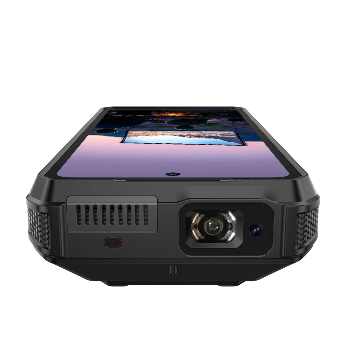 Ulefone Armor 34 Pro 5G AI Built-in Projector 25500mAh 32GB RAM 512GB ROM 50MP Triple Camera 64MP Night Vision 6.95 inch 120Hz Versatile LED Light Warning Light 66W Fast Charge Android 15 Dimensity 7300 NFC IP68 IP69K Waterproof Rugged Smartphone