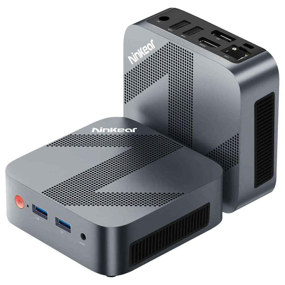 Ninkear MBOX 11 13th Intel Twin Lake N150 Mini PC 16GB RAM 512GB SSD WiFi 5 4K Dual Output HD Windows 11 Pro Mini Gaming Computer Desktop PC