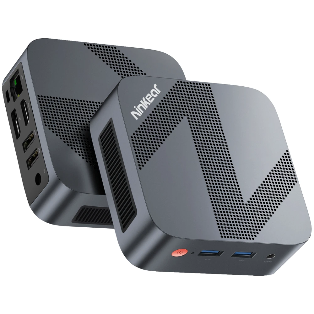Ninkear MBOX 11 13th Intel Twin Lake N150 Mini PC 16GB RAM 512GB SSD WiFi 5 4K Dual Output HD Windows 11 Pro Mini Gaming Computer Desktop PC