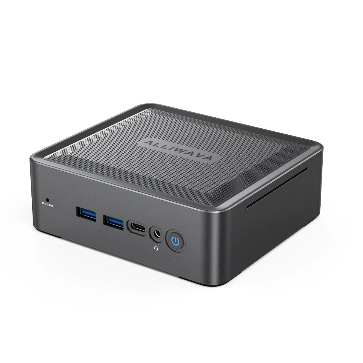 ALLIWAVA U58 AMD Ryzen 7 5825U Octa Cores 32GB DDR4 512GB SSD Windows 11 WIFI 6E BT5.2 4K Triple Output Type-C Mini Computer Desktop PC