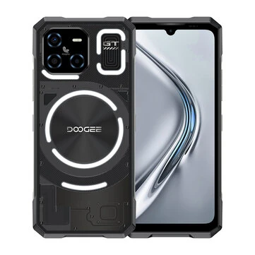 DOOGEE Blade GT Ultra 5G LED light effect 36GB 512GB 100MP Camera Dimensity 7300 6.72 inch 120Hz 5500mAh 33W Fast Charge Android 14 NFC IP68 IP69K Waterproof Rugged Smartphone
