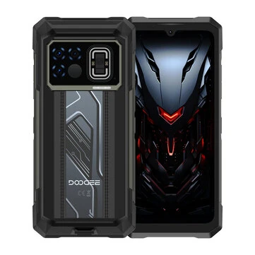 DOOGEE Fire 6 Max 5G Thermal Imaging 20GB 256GB 50MP AI Triple Camera 6.72 inch 120Hz 20800mAh 33W Fast Charge Android 14 NFC Dimensity 7050 Octa Core IP68 IP69K Waterproof Rugged Smartphone