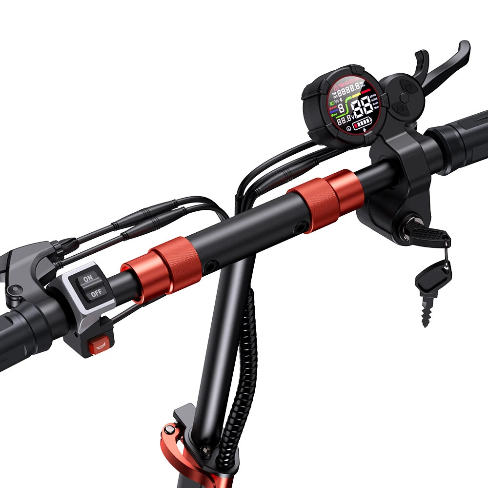 [EU DIRECT] iScooter iX5S Electric Scooter 15Ah 48V 1000W Motor 11in Folding Moped Electric Scooter 60-65KM Mileage Electric Scooter Max Load 150Kg