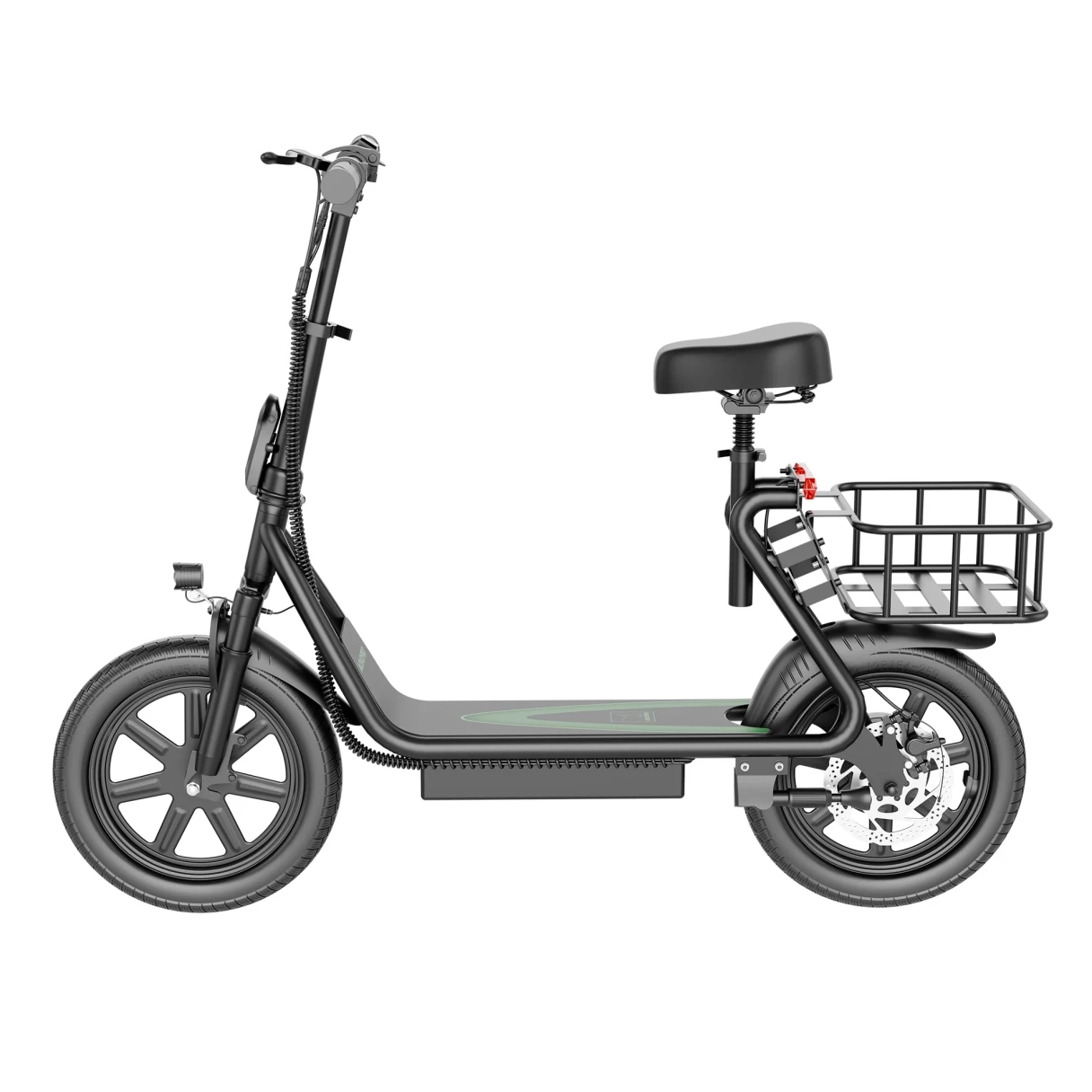 [EU DIRECT] AOVOPRO ESBS Electric Scooter with Seat 500W Motor 48V 10.4AH Battery 14inch Tires 35-45KM Max Mileage 120KG Max Load Folding E-Sscooter