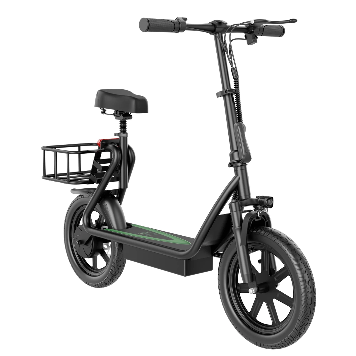 [EU DIRECT] AOVOPRO ESBS Electric Scooter with Seat 500W Motor 48V 10.4AH Battery 14inch Tires 35-45KM Max Mileage 120KG Max Load Folding E-Sscooter