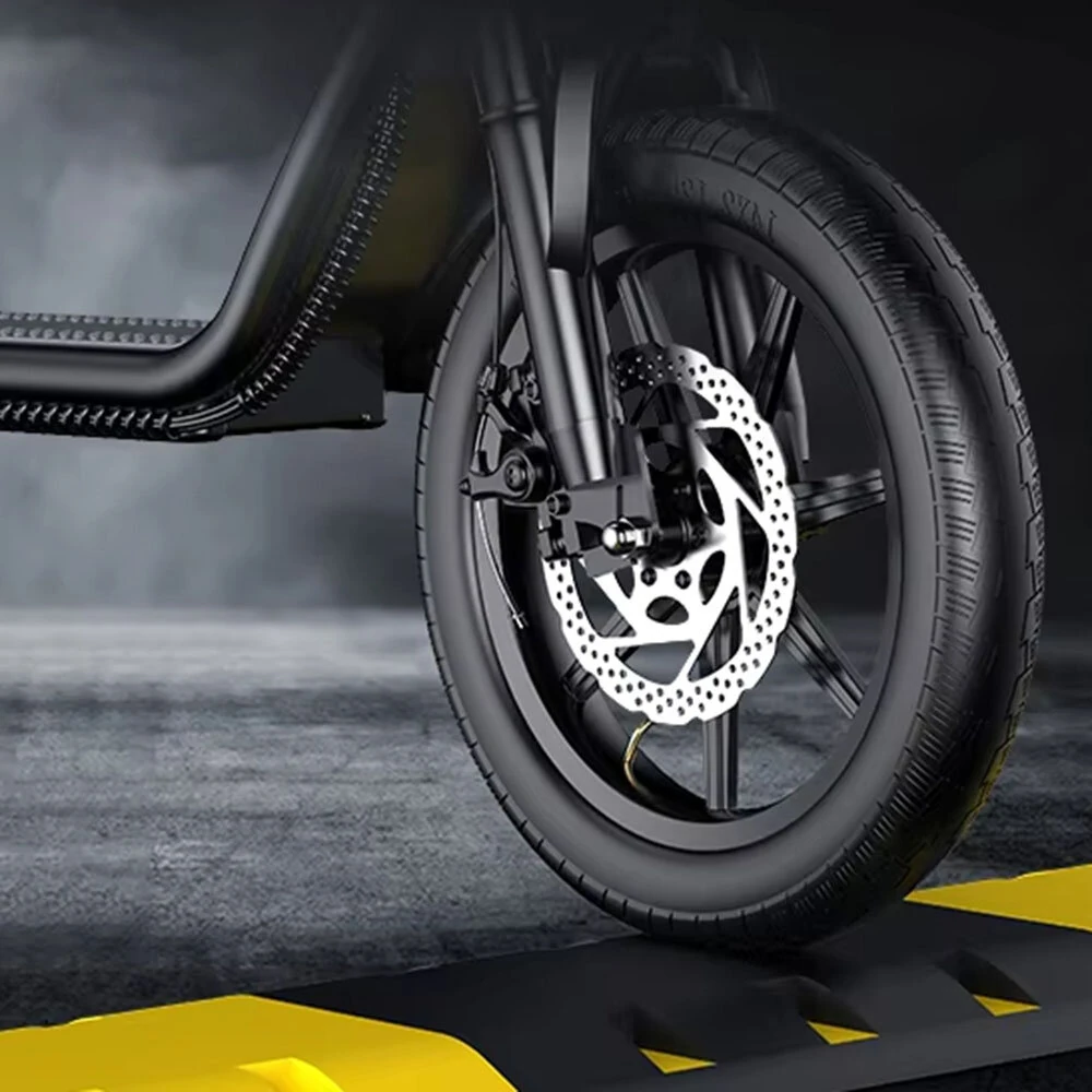 [EU DIRECT] AOVOPRO ESBS Electric Scooter with Seat 500W Motor 48V 10.4AH Battery 14inch Tires 35-45KM Max Mileage 120KG Max Load Folding E-Sscooter