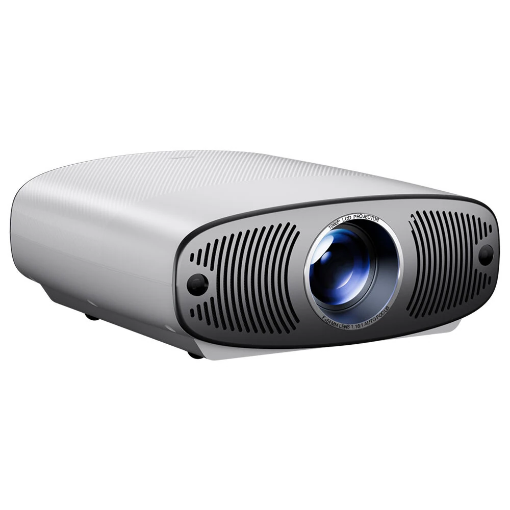 Blitzwolf BW-V11 Projector with Google TV Licensed Netflix Fully Sealed Optical Engine 4K Support 1100 ANSI Lumens 1080P HDR10 Auto Keystone Correction 20W Subwoofer Surround