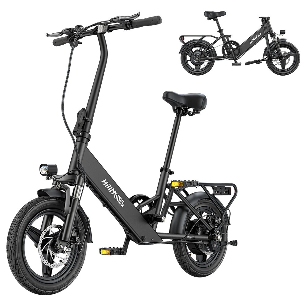 [EU DIRECT] HillMiles Mile 1 36V 10.4AH 250W Motor 14 Inch Tire Electric Bicycle 60KM Mileage Range Max Load 120KG ENGWE T14