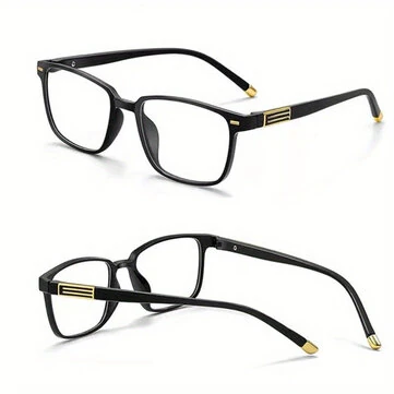 Anti Blue Light Reading Glasses Men Black Full Frame Hyperopia Eyewear High-definition Comfortable Presbyopia Glasses