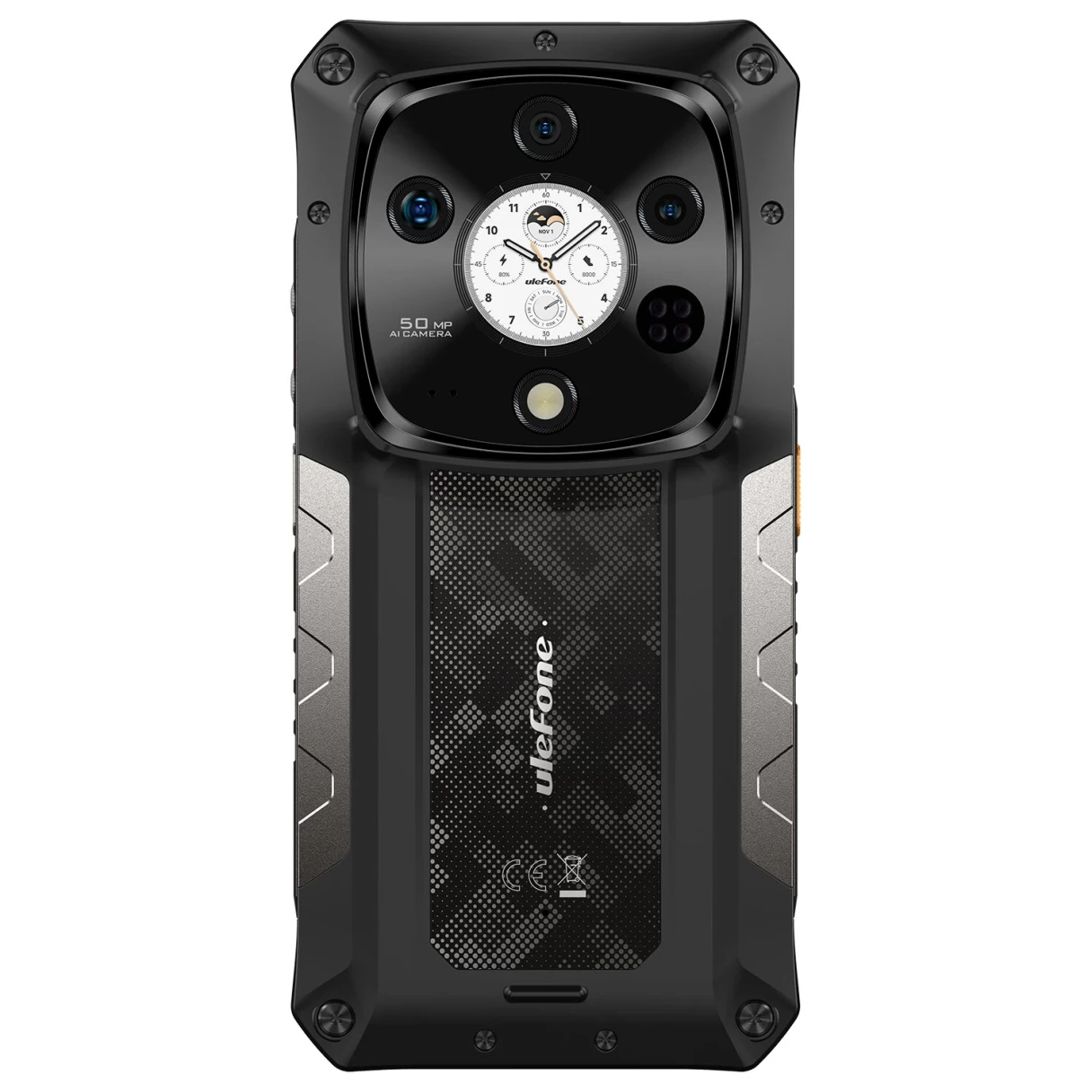 Ulefone Armor 28 Pro 5G AI AMOLED Dual Display 32GB RAM 512GB ROM 50MP Triple Camera 64MP Night Vision Dimensity 7300 6.67 inch 120Hz 10600mAh 120W Fast Charge 50W Wireless Charge WiFi 6E NFC IP68 IP69K Waterproof Rugged Smartphone