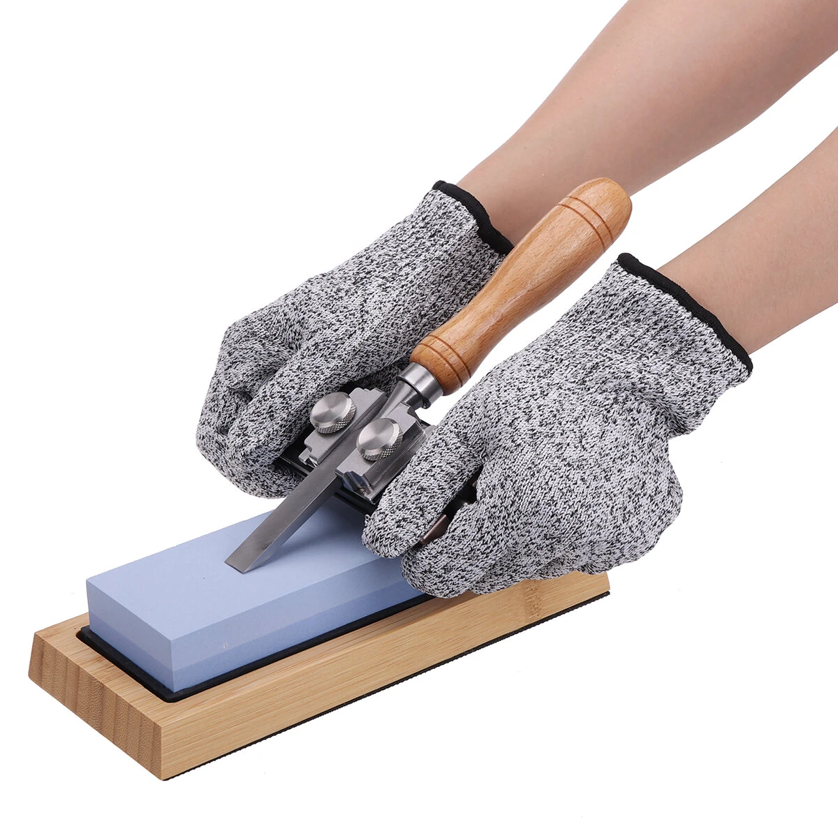 HONGDUI HD29 Honing Guide Woodworking Sharpening System Chisel Sharpening Kit Fits Planer Blades
