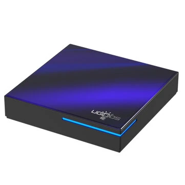 Ugoos SK2 Google Streaming TV Box 4K 60FPS HDR10+ Dolby Vision Atmos Android TV 12 4GB DDR4 32GB eMMC WiFi6 BT5.2 Chromecasts Built-In Premium Media Player for 4K HDR Streaming Dolby Atmos Ho