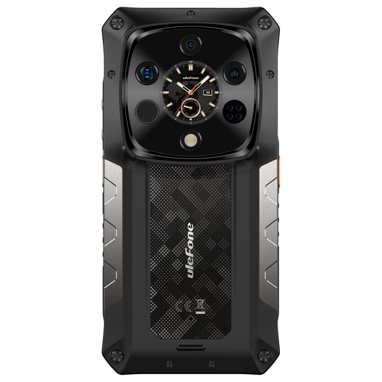 Ulefone Armor 28 Ultra 5G AI Thermal Imaging AMOLED Dual Display 32GB RAM 1TB ROM 50MP Triple Camera 64MP Night Vision Dimensity 9300+ 6.67 inch 120Hz 10600mAh 120W Fast Charge 50W Wireless Charge WiFi 7 NFC IP68 IP69K Waterproof Rugged Smartphone
