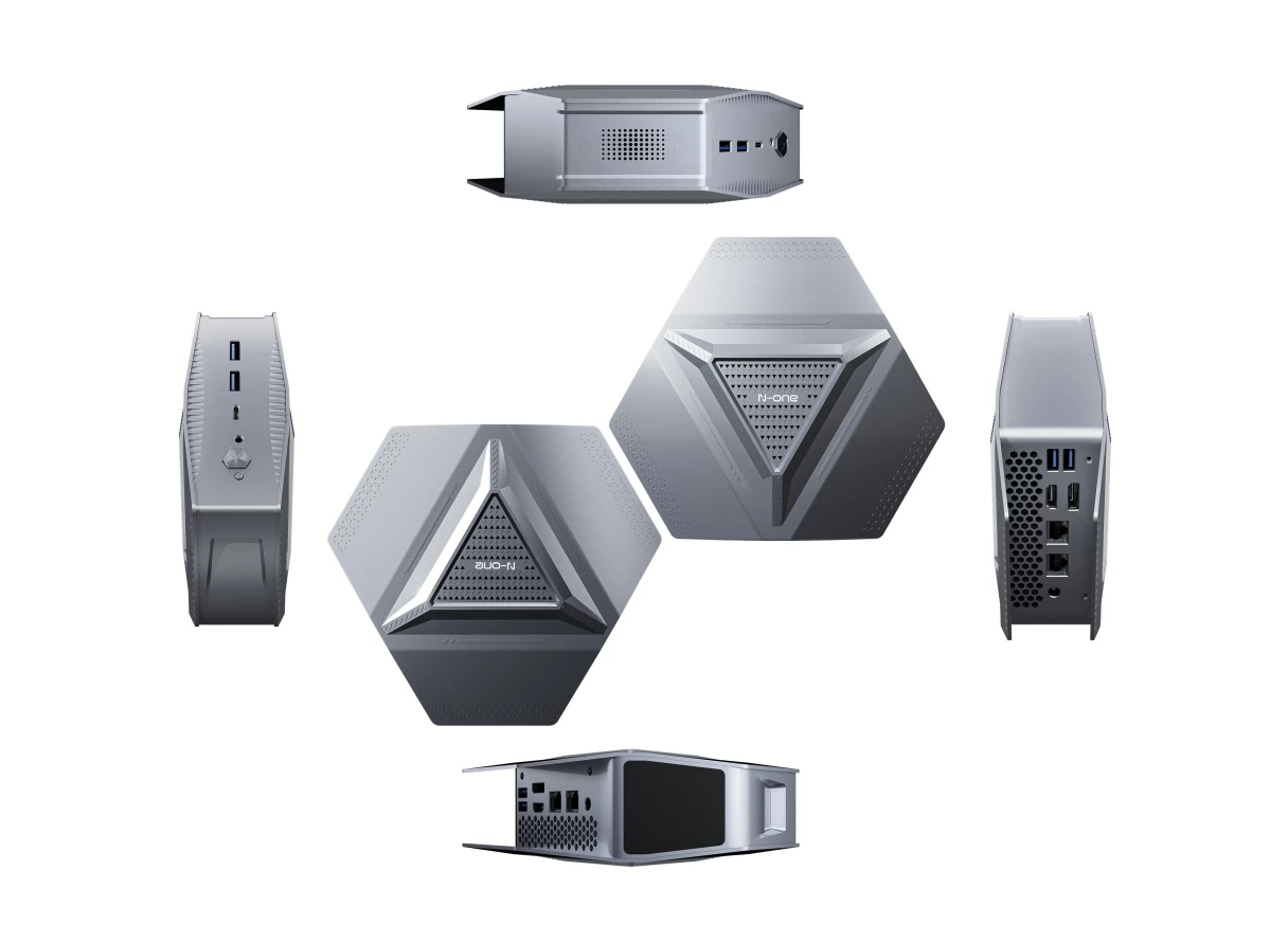 N-ONE NPC Ultra Mini PC Intel Core i9 12900H 14 Cores 20 Threads 32GB RAM 1TB NVMe SSD Windows 11 Pro WIFI 6 BT5.2 DPPort HD Type-C 4K Triple Display Mini Gaming Computer Desktop PC