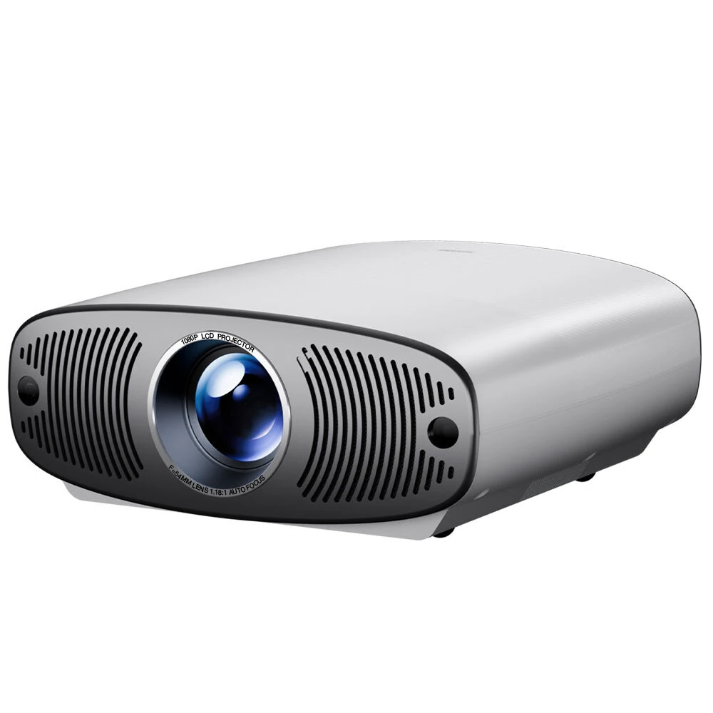 Blitzwolf BW-V11 Projector with Google TV Licensed Netflix Fully Sealed Optical Engine 4K Support 1100 ANSI Lumens 1080P HDR10 Auto Keystone Correction 20W Subwoofer Surround