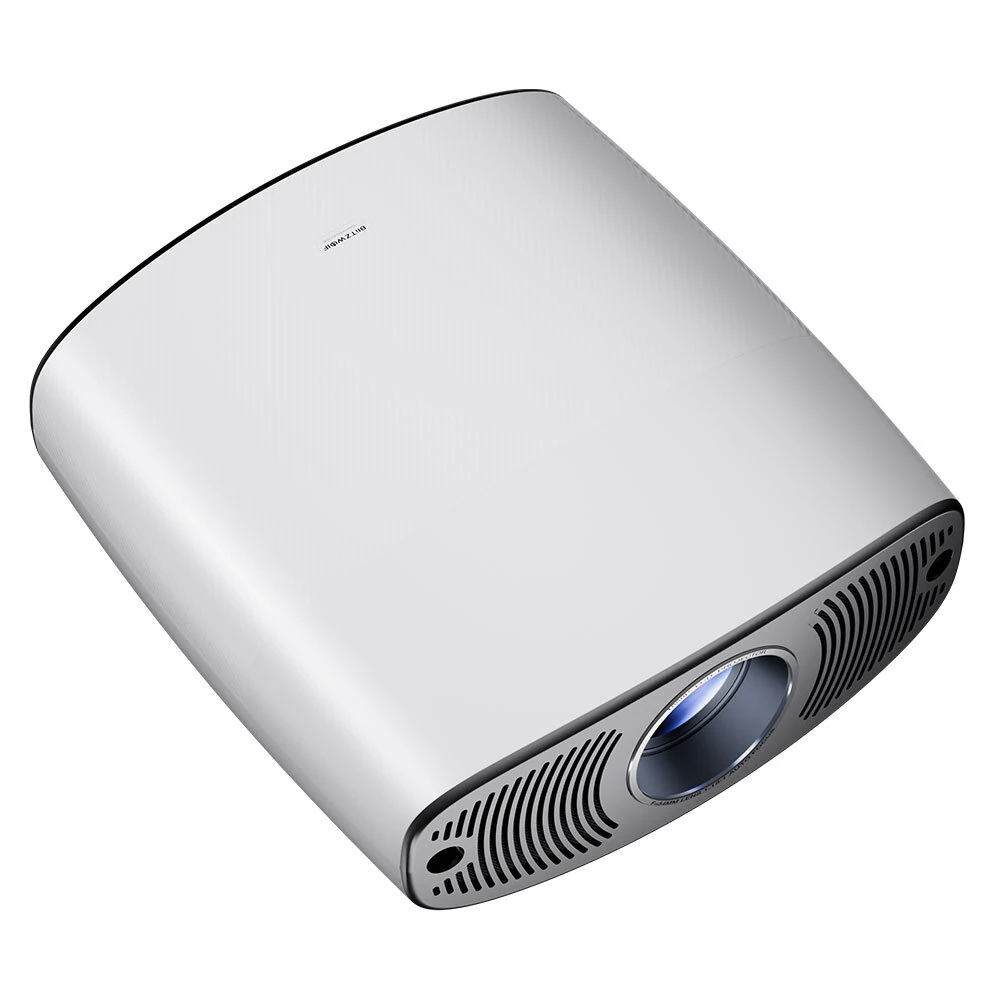 Blitzwolf BW-V11 Projector with Google TV Licensed Netflix Fully Sealed Optical Engine 4K Support 1100 ANSI Lumens 1080P HDR10 Auto Keystone Correction 20W Subwoofer Surround
