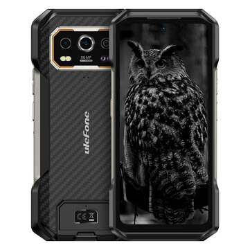 Ulefone Armor 27 24GB 256GB 50MP Triple Camera 64MP Night Vision 6.78 inch 120Hz 10600mAh 33W Fast Charge 30W Wireless Charge Android 14 NFC Helio G99 IP68 IP69K Waterproof 4G Rugged Smartpho