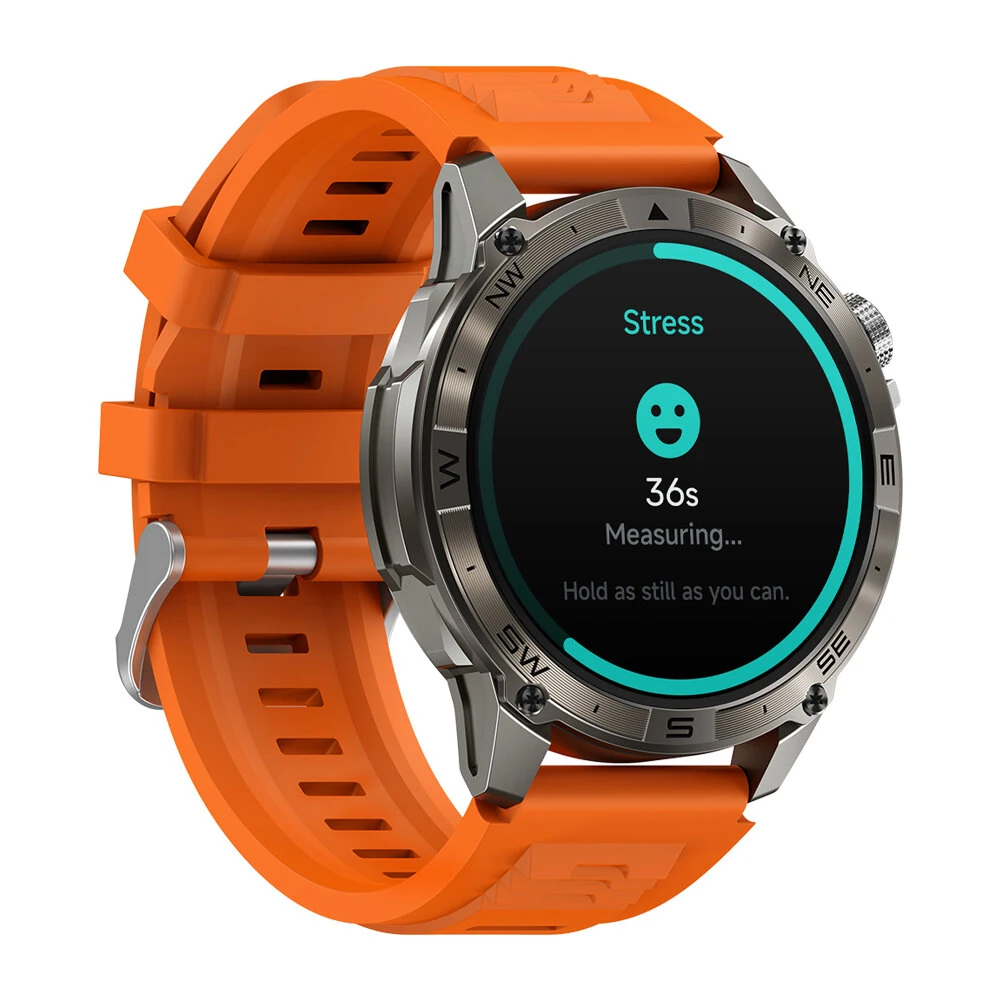 [World Premiere]Zeblaze Stratos 2 Plus 1.43 inch AMOLED GPS Health and Fitness Barometric Altimeter Compass 3 ATM Waterproof Smart Watch