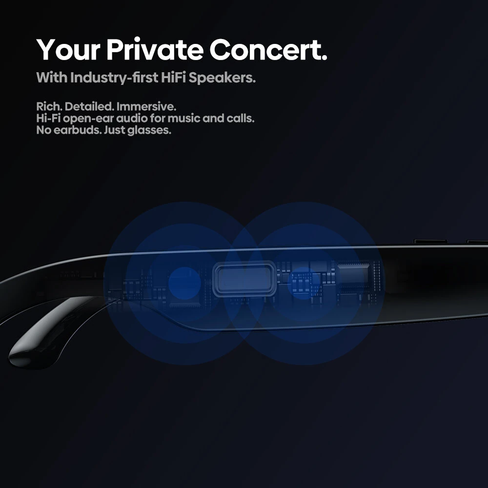 [World Premiere]Zeblaze Eyewear AI Smart Shooting Glasses 5MP 1080P Camera ChatGPT-4o Enpowered Open-Ear Speakers 32GB Storage 14H Battery Life Multi-language Supported IPX4 Hands-Free Audio Smart Glasses