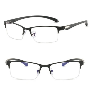 Business Reading Glasses Classic Rectangle Computer Anti Eyestrain Presbyopic Glasses Anti Blue Light Eye Glasses For Women Men