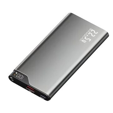 KUULAA KL-YD70 22.5W 37Wh 10000mAh Power Bank LED Digital Display External Battery Power Supply with 1 Input & 2 Outputs Support PD3.0 QC3.0 SCP Fast Charging for iPhone 16 16 Pro 15 14 13 Pr