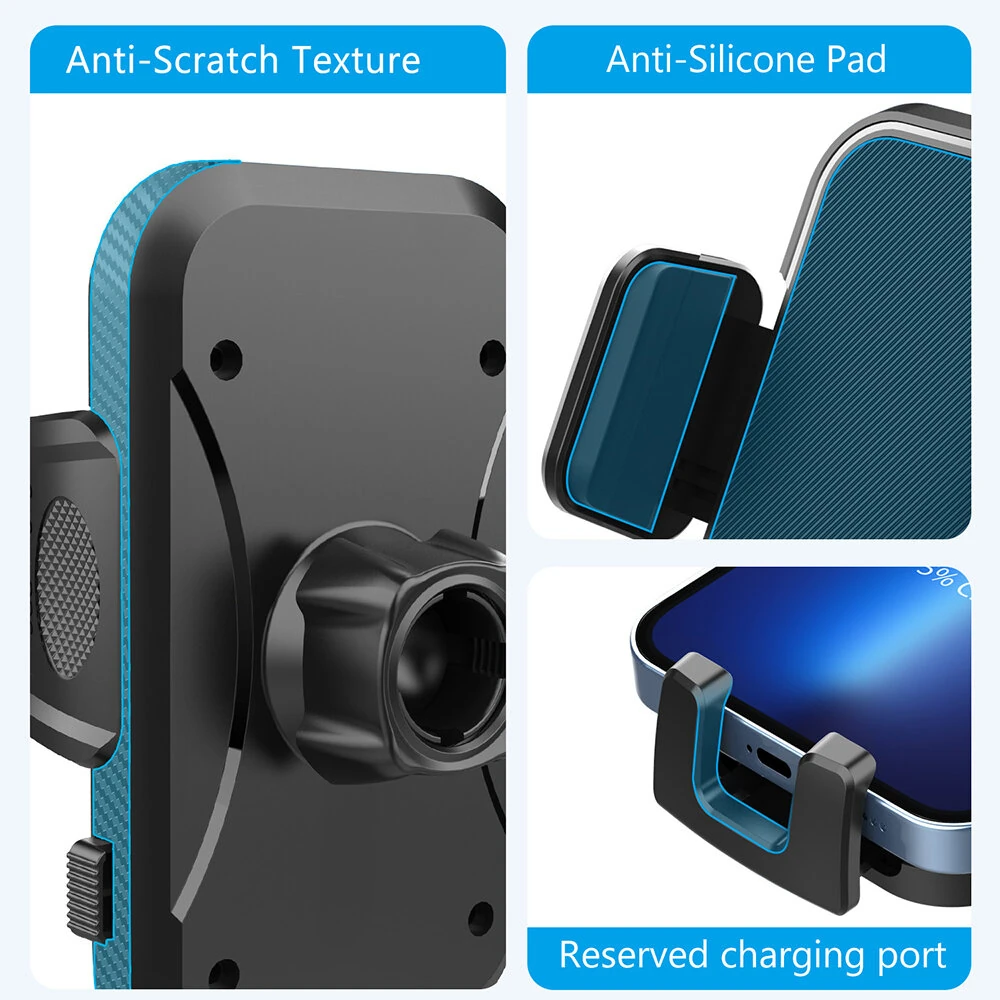 3-7 Inch Screen Car Dashboard Mobile Phone Navigation Holder Car Mobile Phone Holder with Retractable Suction Cup