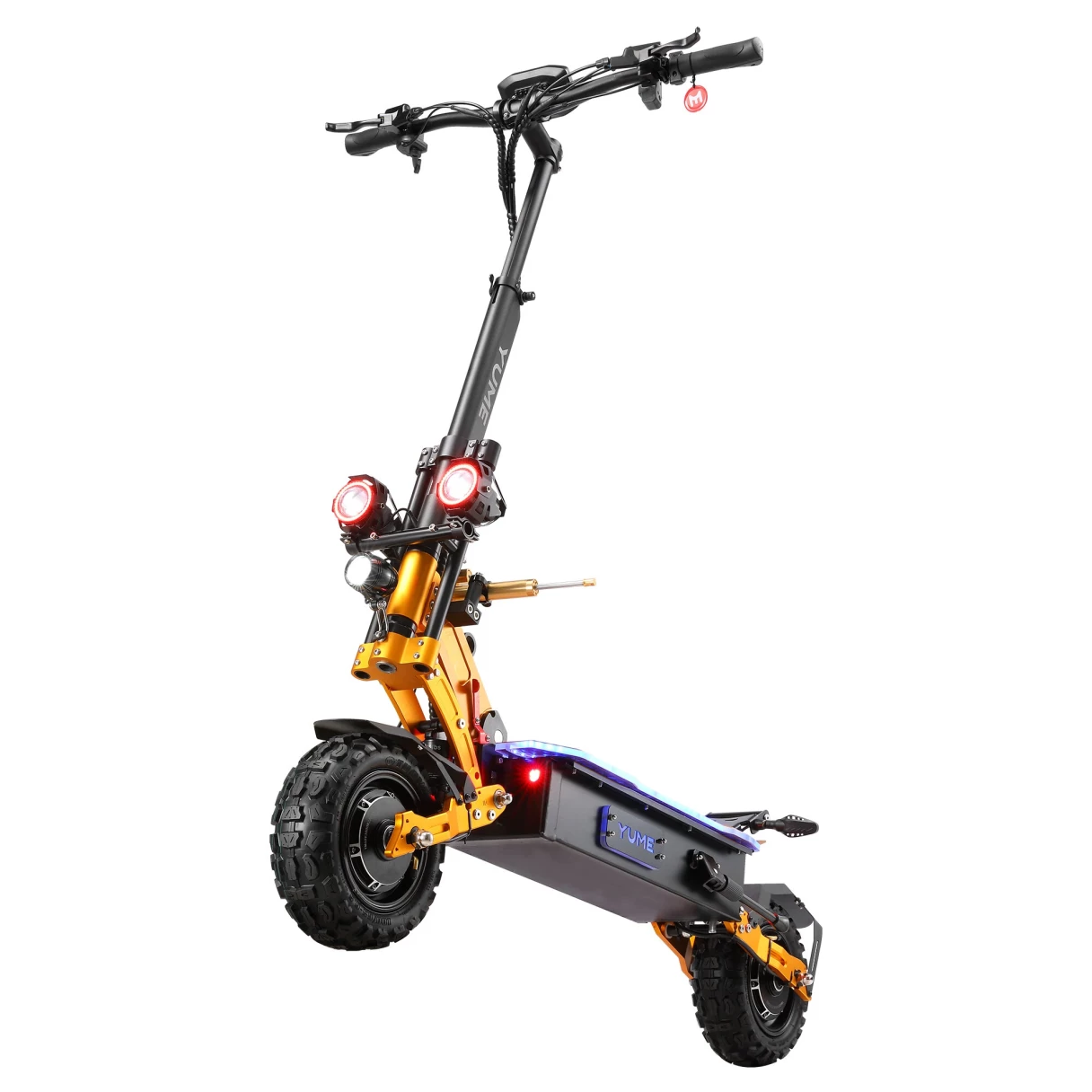 [EU DIRECT] YUME X11+ Electric Scooter 60V 27Ah Battery 3000W*2 Dual Motors 11inch Tires 90KM Max Mileage 150KG Max Load Folding E-Scooter
