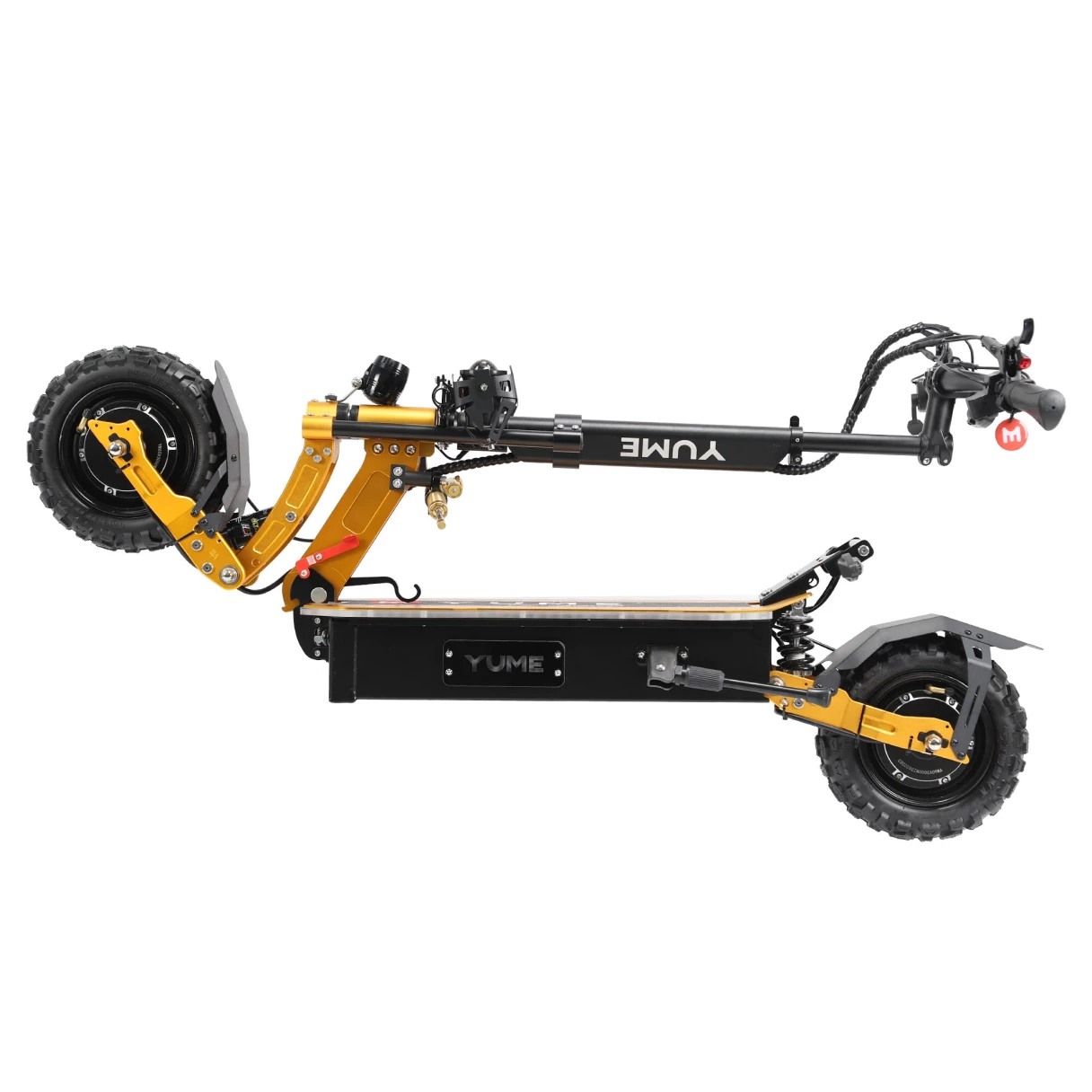 [EU DIRECT] YUME X11+ Electric Scooter 60V 27Ah Battery 3000W*2 Dual Motors 11inch Tires 90KM Max Mileage 150KG Max Load Folding E-Scooter