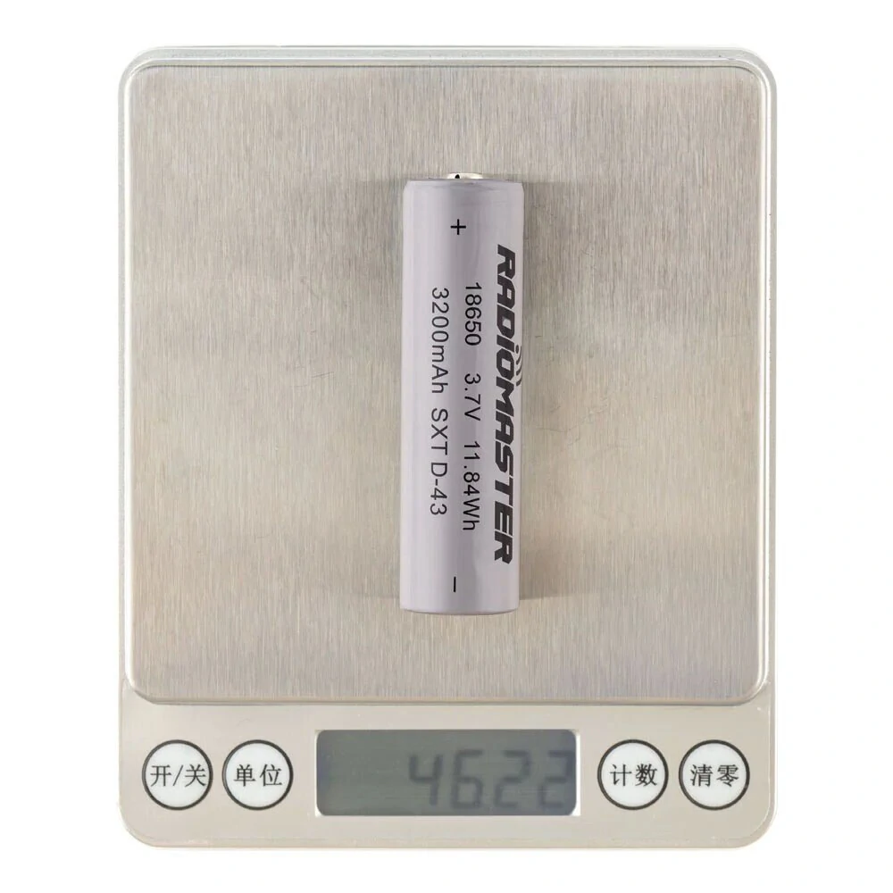 Radiomaster 3.7V 18650 3200mAh Battery for RadioMaster GX12 Pocket TX16S Boxer TX12 MT12 Radio Transmitter