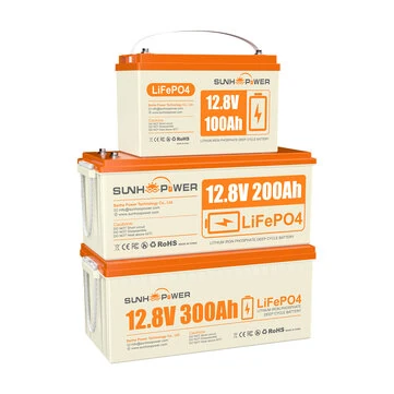[EU Direct] SUNHOOPOWER 12V 100AH/200AH/300AH LiFePO4 Battery Rechargeable Lithium Battery Built-in BMS, Self-Discharge, Perfect for RV, Marine, Energy Storage,Off-Grid Backup Power