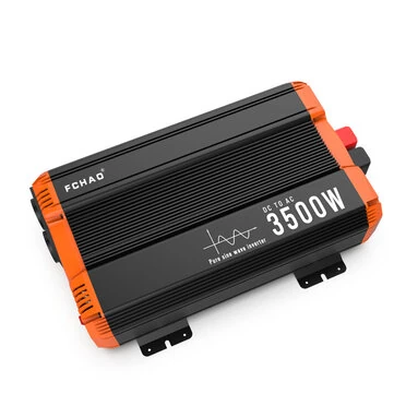 [EU Direct] FCHAO 3500W DC24V To AC230V Pure Sine Wave Solar Inverter DC to AC Power Invertor Board With Remote Control For Home RV Car, EU Plug, KST-3500W-24V