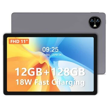 VASOUN M60 UNISOC T606 Octa Core 6GB RAM+6GB Virtual Memory 128GB ROM 4G LTE 11 Inch Android 13 Tablet