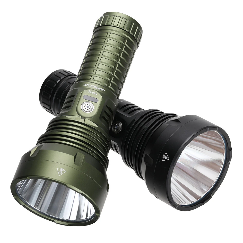 Astrolux® MF06 SBT90.2 6800lm 2126m Thrower LED Flashlight Long Distance LED Torch with 46950 Battery 26 Days Runtime Type-C USB Rechargeable Powerful LED Flashlight for Outdoor Adventure Hiking Camping Searching Fishing