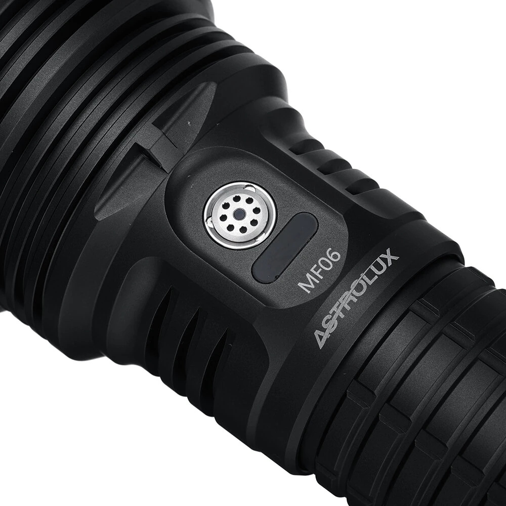 Astrolux® MF06 SBT90.2 6800lm 2126m Thrower LED Flashlight Long Distance LED Torch with 46950 Battery 26 Days Runtime Type-C USB Rechargeable Powerful LED Flashlight for Outdoor Adventure Hiking Camping Searching Fishing