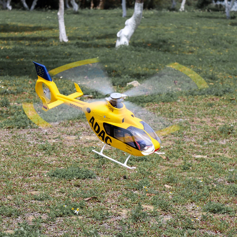 FLY WING EC135 470 Class 2.4G 6CH GPS Stabilized Scale RC Helicopter RTF With H1 Flight Controller