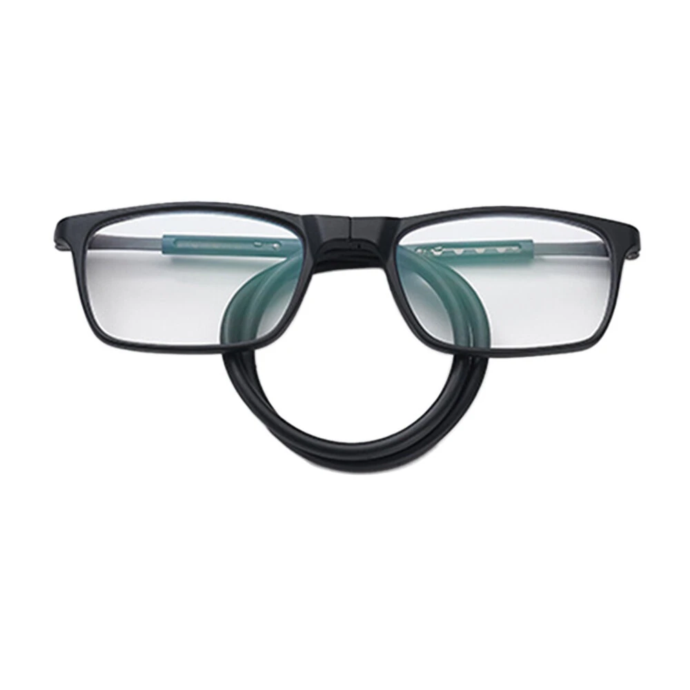 Magnetic Neck-hanging Foldable Reading Glasses, Anti-Blue Light High-definition Reading Glasses, Ultra-light Portable Hyperopia Glasses