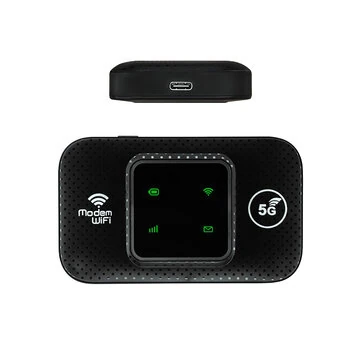 M9S 4G Portable WiFi Router 150Mbps High-Speed Portable 3000mAh Battery Plug-and-Play LCD Display Travel Mobile Hotspot Routers