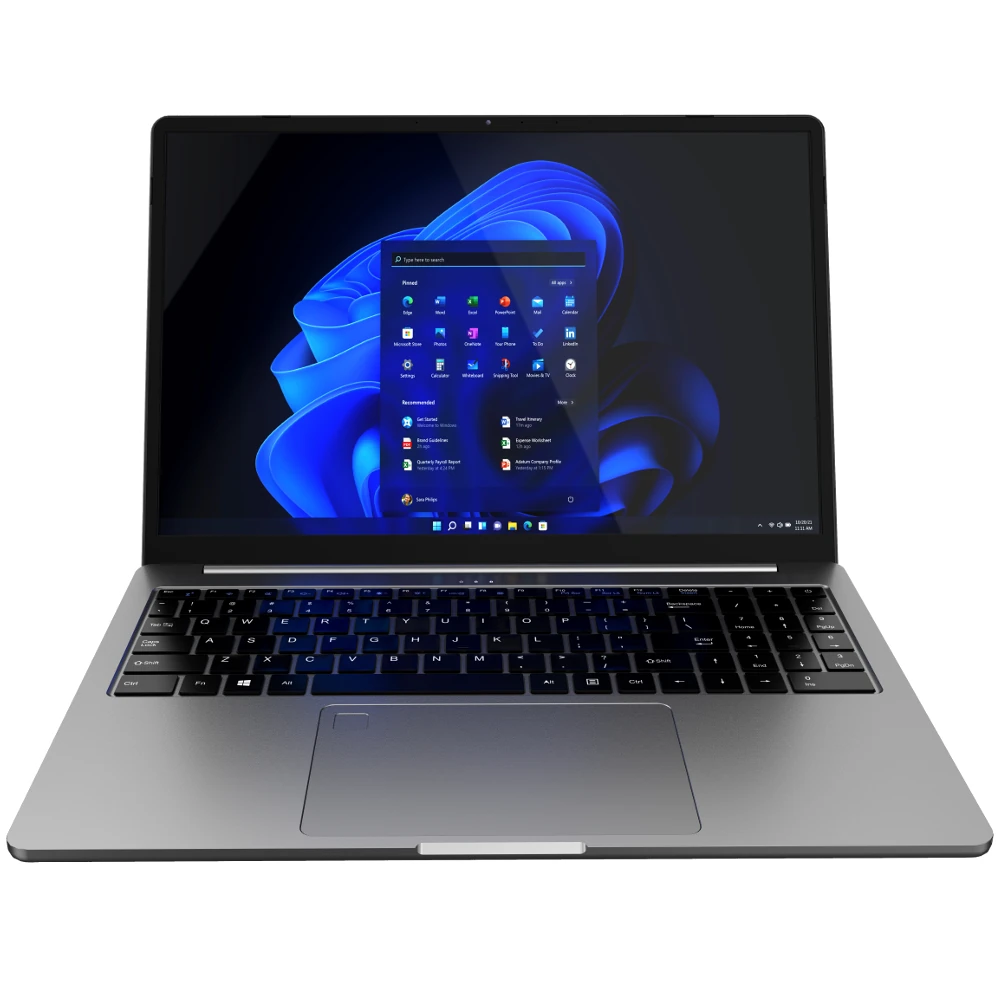 Ninkear A15 Pro Laptop 120Hz 2.5K 16 Inch AMD Ryzen 5 7430U 16GB DDR4 1TB SSD Windows 11 54.72Wh Battery WIFI 6 Fingerprint Unlocking Backlit Keyboard Narrow Bezel Notebook