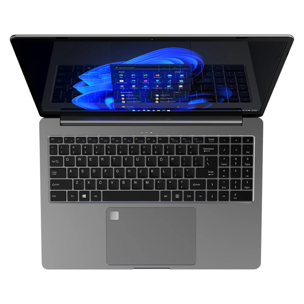 Ninkear A15 Pro Laptop 120Hz 2.5K 16 Inch AMD Ryzen 5 7430U 16GB DDR4 1TB SSD Windows 11 54.72Wh Battery WIFI 6 Fingerprint Unlocking Backlit Keyboard Narrow Bezel Notebook