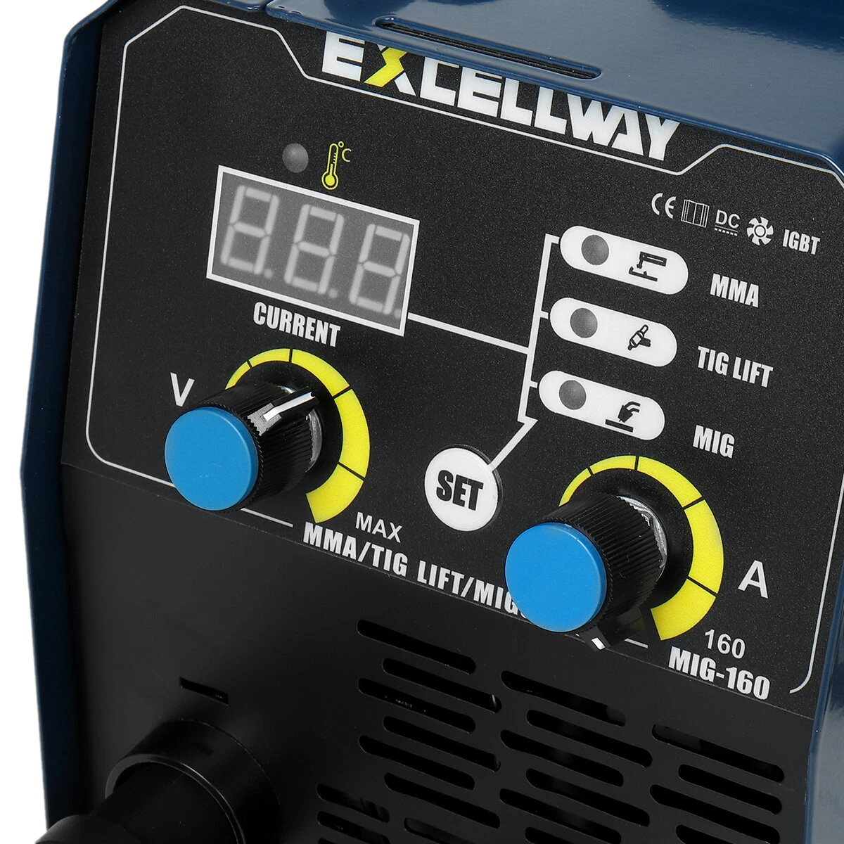 Excellway MIG 160ECO Gasless MIG Welidng Machine With MMA