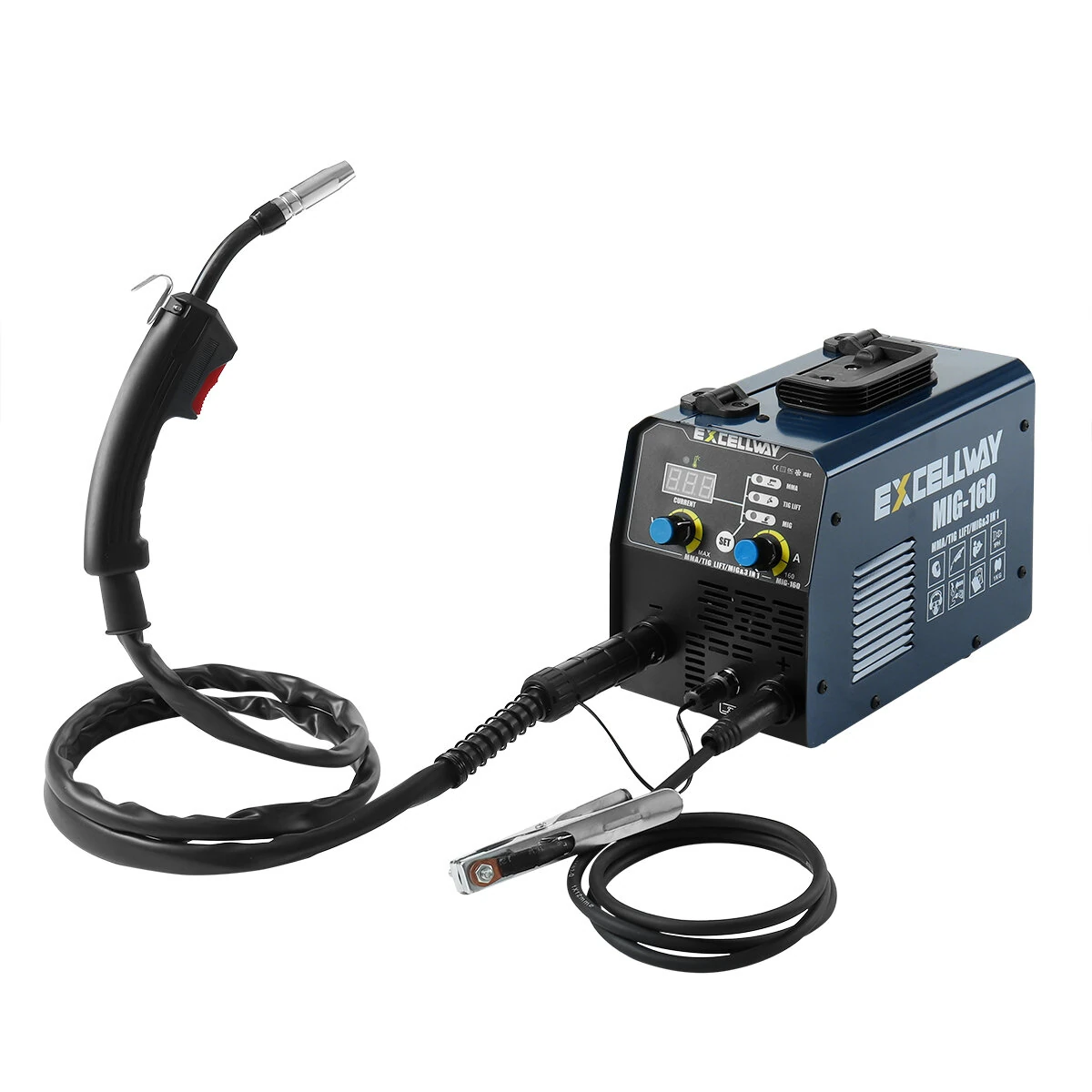 Excellway MIG 160ECO Gasless MIG Welidng Machine With MMA